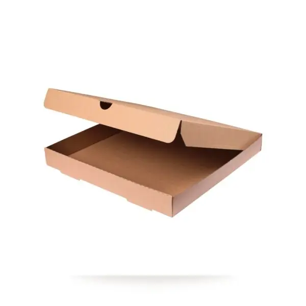 15 inch brown kraft pizza box 381x381x40mm family size - wholesale pizza packaging Sydney, Glory Packaging