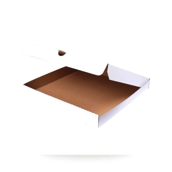 15 inch white pizza box 381x381x40mm family size - wholesale pizza packaging Sydney, Glory Packaging