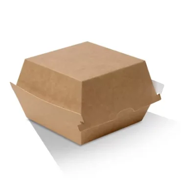 Premium Brown Soft Kraft Burger Box 500pcs