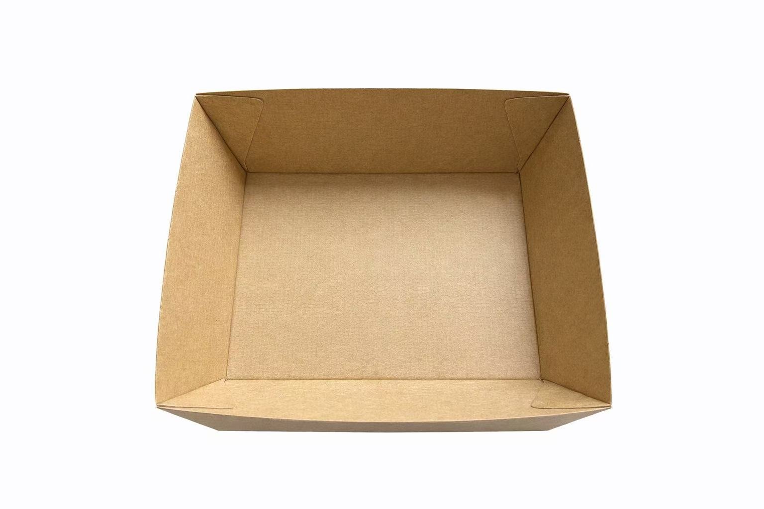 Hard Corrugated Kraft Open Tray 3#,250pcs