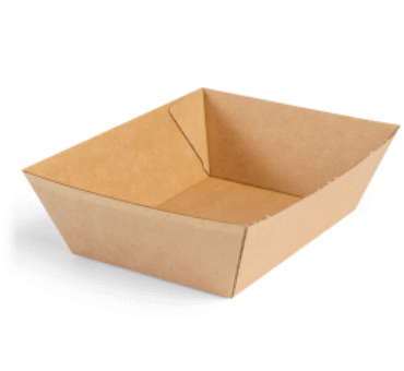 Hard Corrugated Kraft Open Tray 0.5# , 900pcs