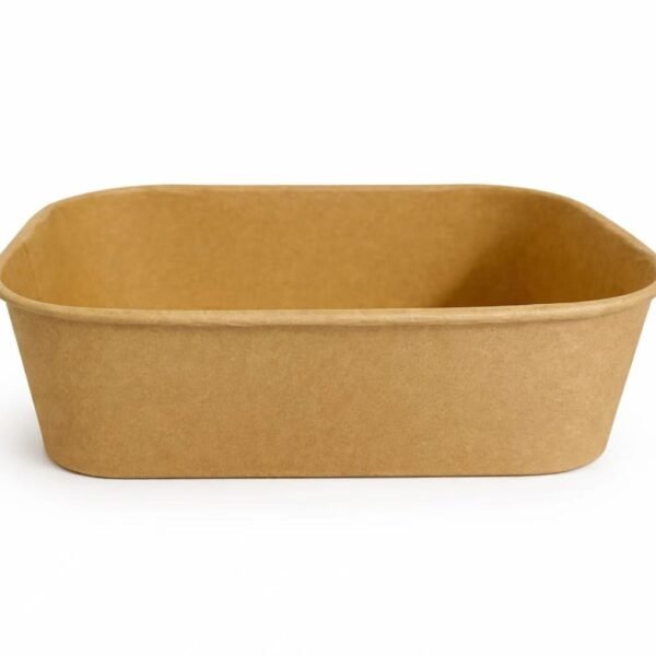 Brown Kraft 500ml Rectangular Container