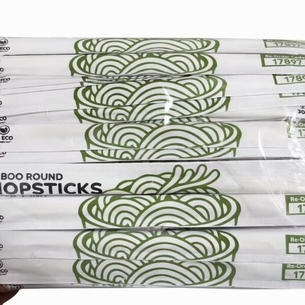 Paper Wrap Bamboo Chopsticks 22cm - 3000 pairs