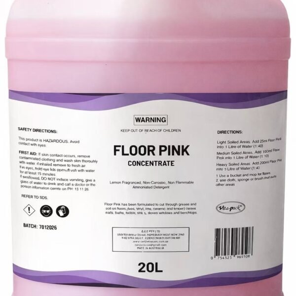 Pink Floor Cleaner 20L