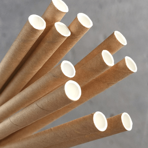 Standard Jumbo Size Paper Straw - Kraft 2500pcs