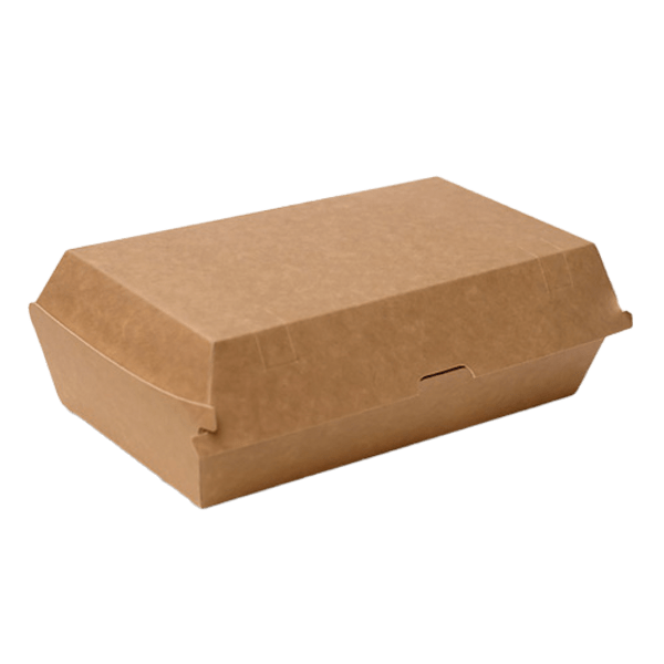 Premium Brown Soft Kraft Large Snack Box 250pcs