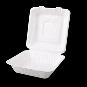 Sugarcane Clamshell 8" - 200pcs