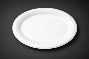 Sugarcane Plate 11"x13" Large Oval - 500pcs