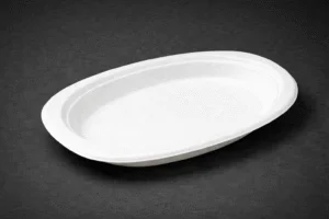 Sugarcane Plate 7"x9" oval Small - 500pcs