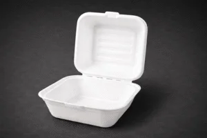 Sugarcane Burger Box 6” - 400pcs