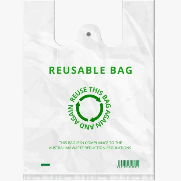 Reusable Plastic Carry Large Bags- 1 Carton (9kg)