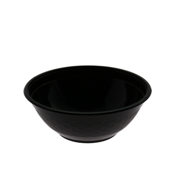 Noodle Bowl Black Base 1050ml - 400pcs