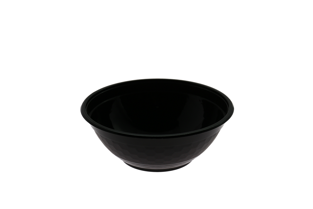 Noodle Bowl Black Base 1050ml - 400pcs