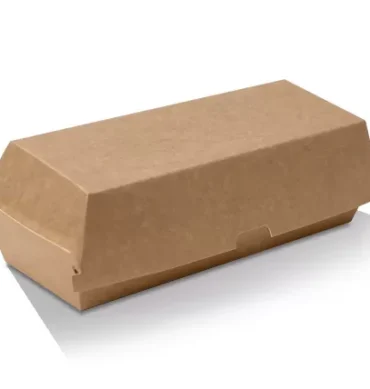 Kraft Brown Hot Dog Box - 200pcs