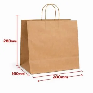 Small Paper Carry Bags Twist Handle (250pcs)