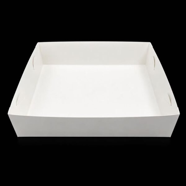 Cake Tray Baby White 145x110x42.5mm (200pcs)
