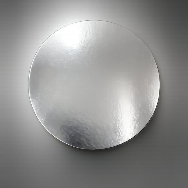 Cake Base Silver 12" Round 300mm 50Pk