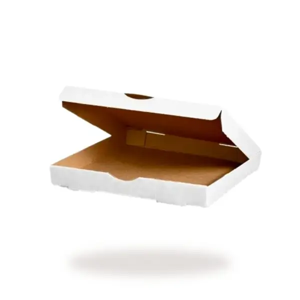 9 inch white pizza box 225x225x40mm - wholesale pizza packaging Sydney, Glory Packaging
